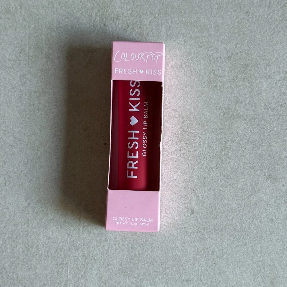 ColourPop Fresh Kiss Glossy Lip Balm - Cherry Glaze 0.49 oz